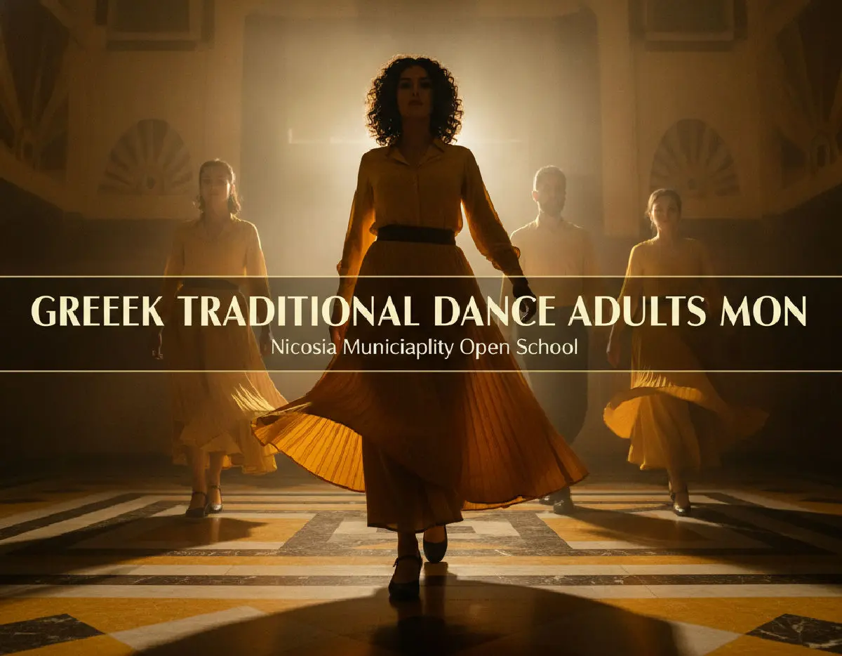 Greek Traditional Dance Adults Mon