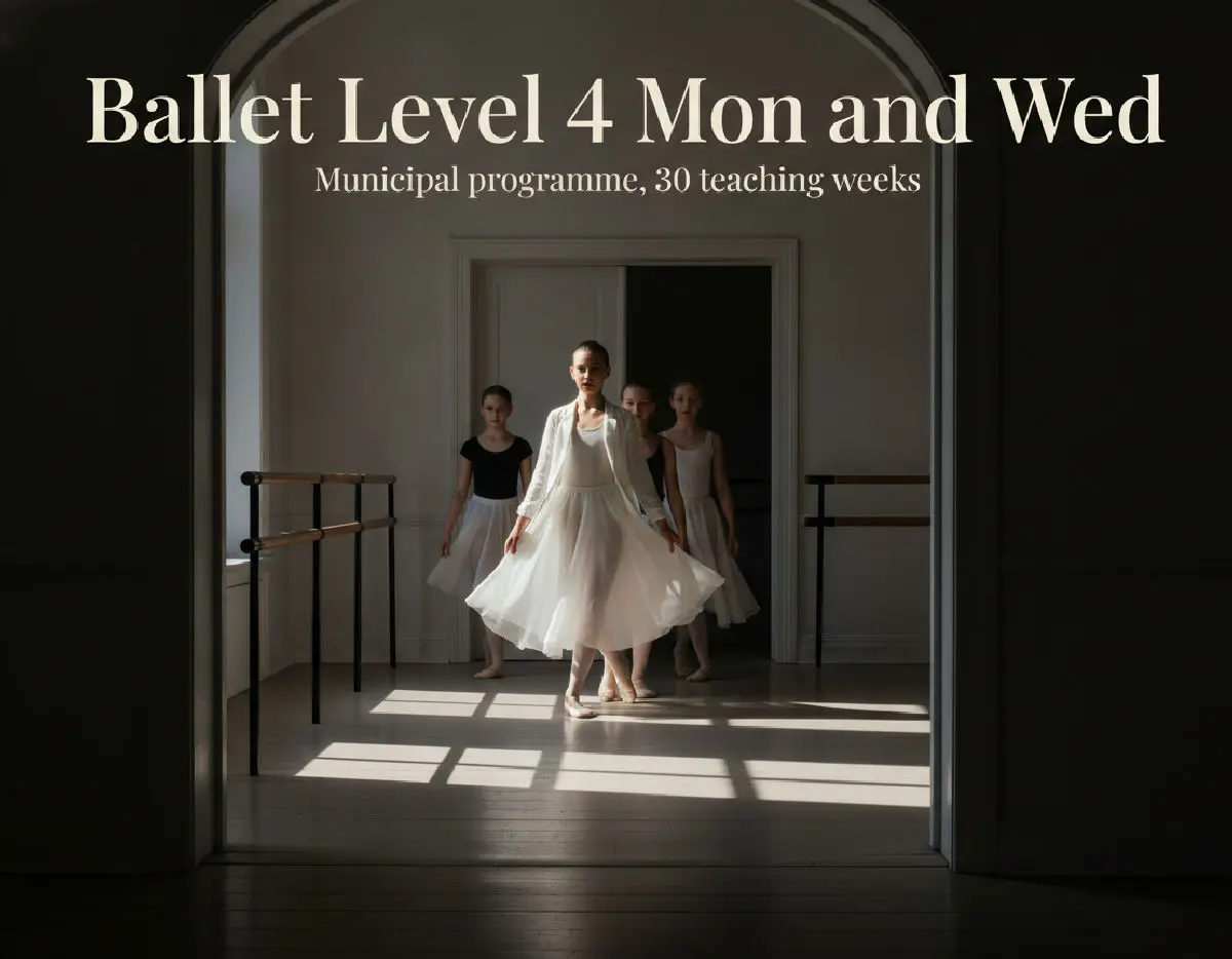 Ballet Level 4 Mon and Wed