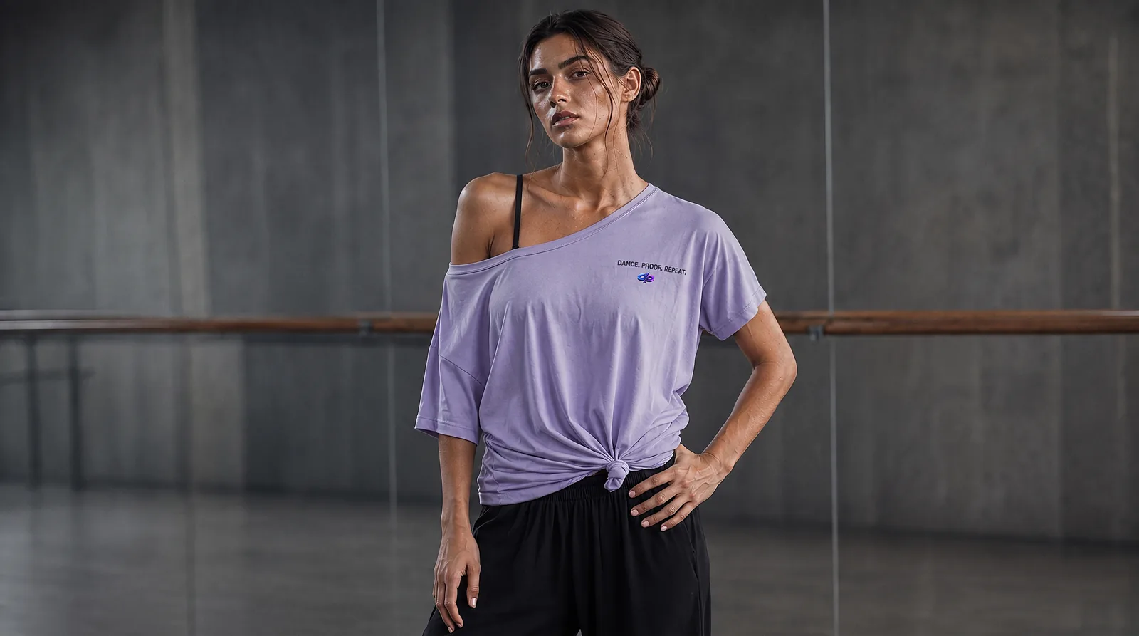 DANCE PROOF TEE — LILAC