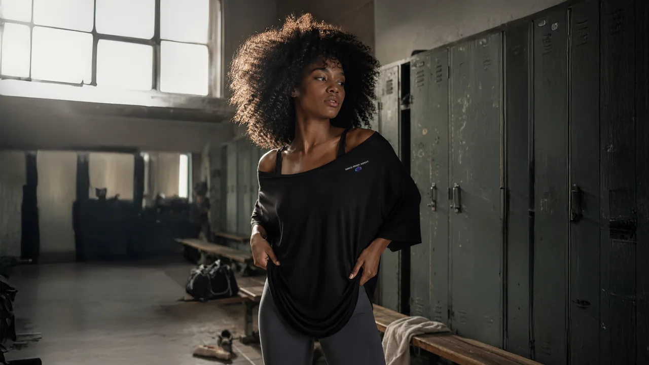 DANCE PROOF TEE — BLACK